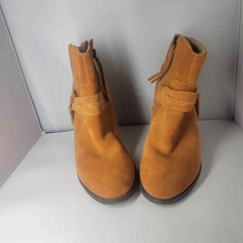 Kelsi Dagger Brooklyn Suede Leather‎ Boots SZ 6